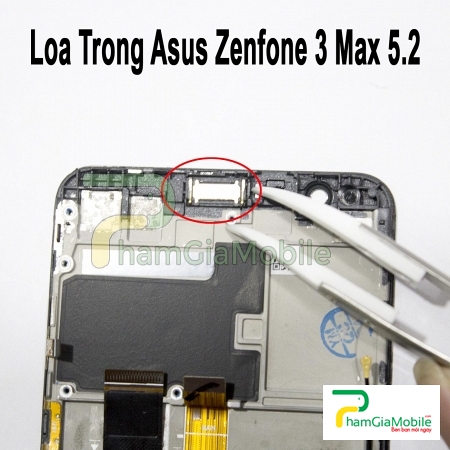 Thay Thế Sửa Chữa Asus Zenfone 3 Max 5.2 ZC520TL Hư Loa Trong, Rè Loa, Mất Loa Lấy Liền